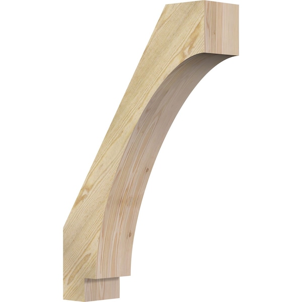 Ekena Millwork 6"W x 22"D x 34"H Imperial Rough Sawn Knee Brace, Douglas Fir BRC06X22X34IMP00RDF - main